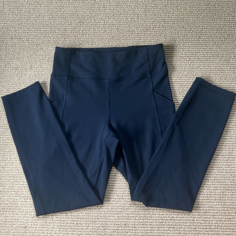 Lululemon Navy Leggings!! Barely worn!